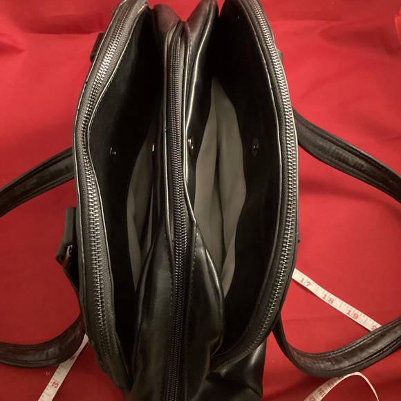 Black KGB Studio black leather purse - Picture 10 of 16